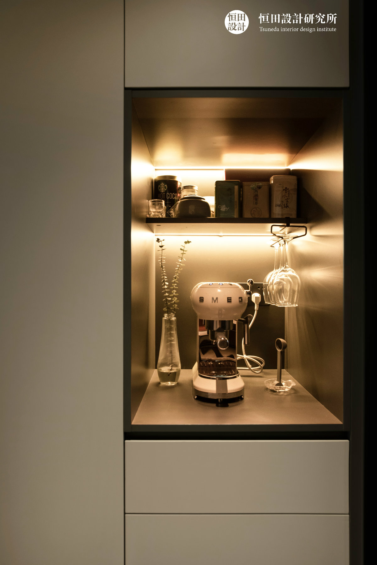 全隐形收纳的 82㎡ 精装房改造丨中国上海丨恒田设计-38