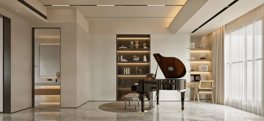 香龙湾|温和有序的家-28