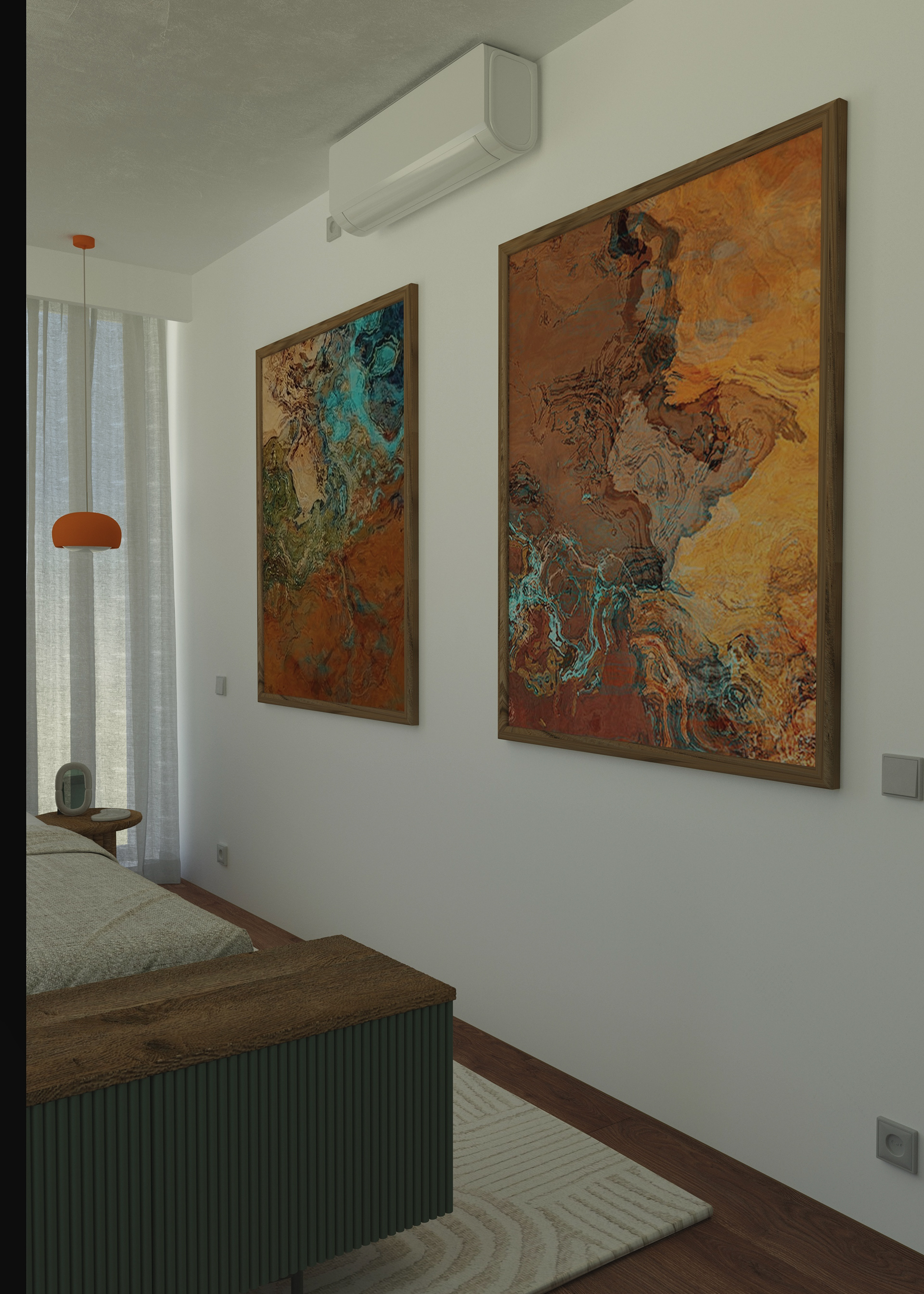 年轻情侣公寓设计项目丨乌克兰基辅丨Diana Chehaieva-40