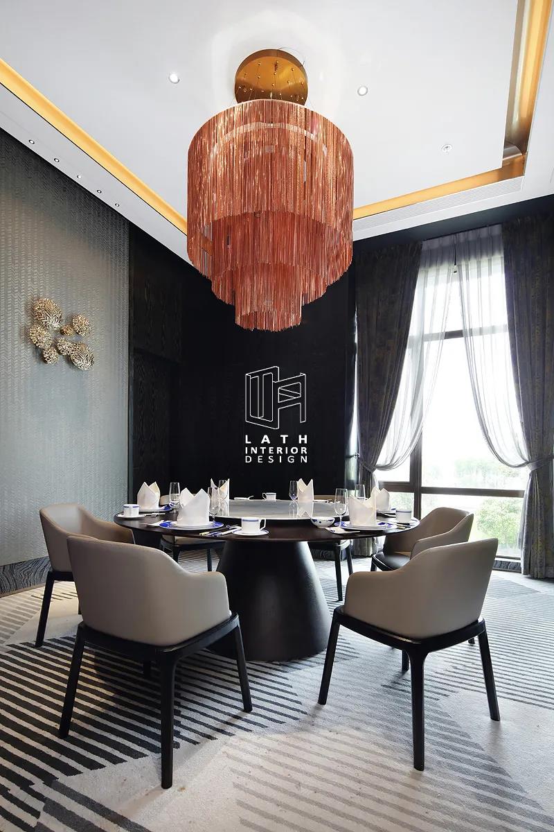 现代 Art Deco 风格餐厅设计-56