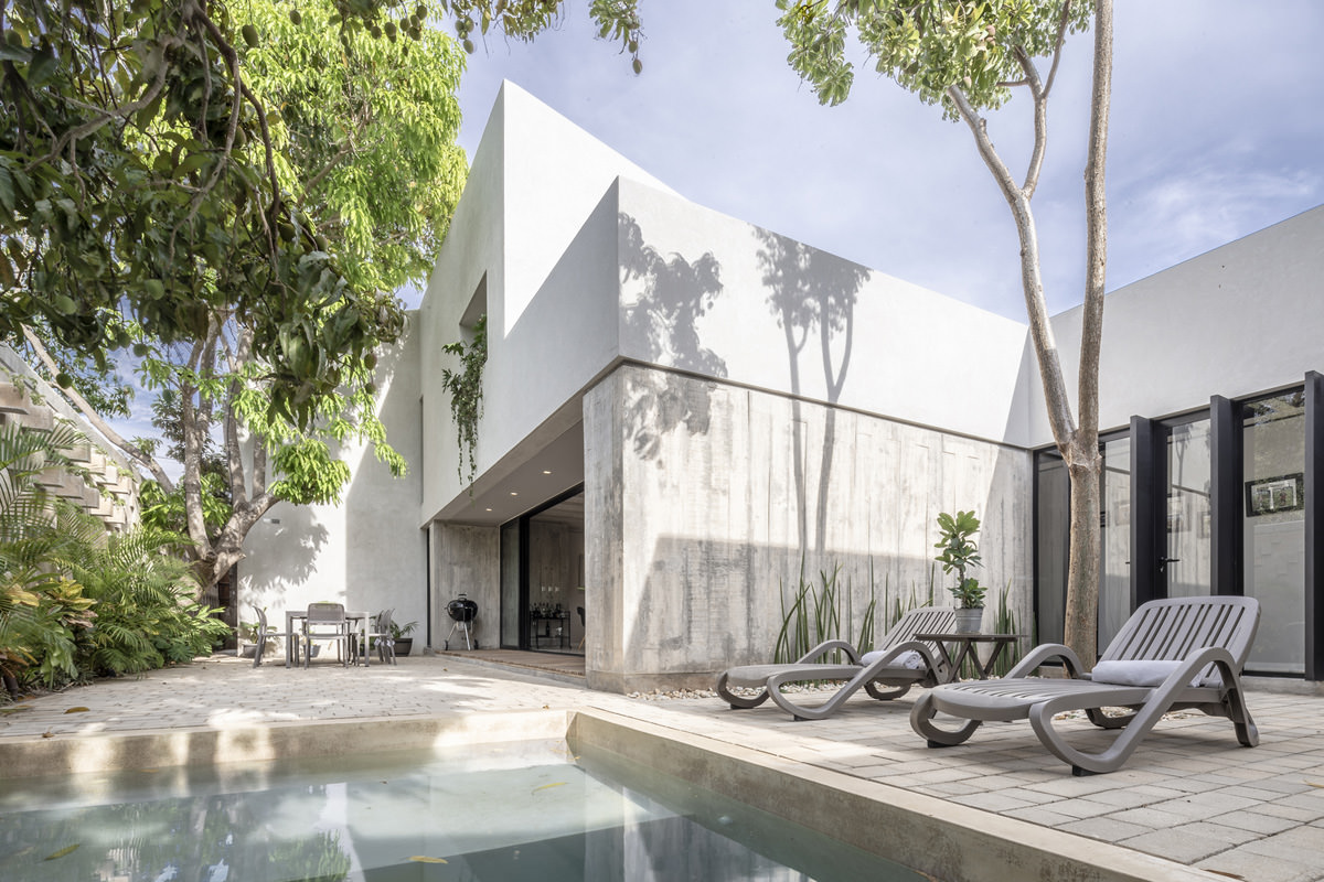 墨西哥私人住宅:水磨石混凝土与被动通风丨Central de Proyectos SCP-22