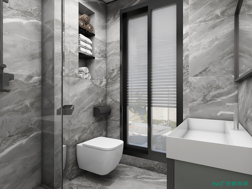 现代简约家居设计,温馨大气的友邦一号院丨中国上饶丨圣都家居装饰有限公司-13