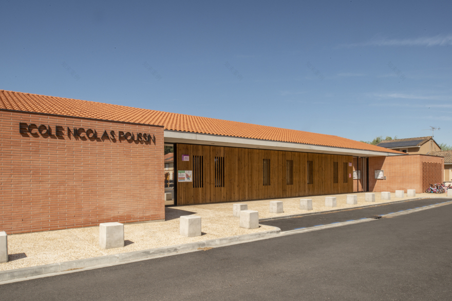 法国Nicolas Poussin学校àAucamville扩建-9