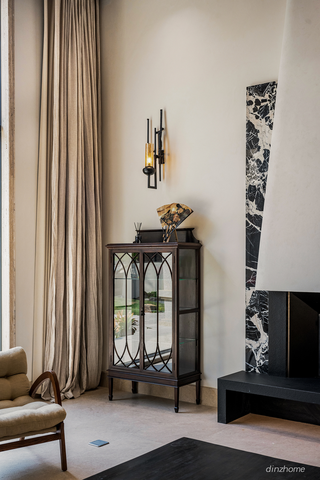 锦艺设计|看这个家如何平衡现代与复古-10