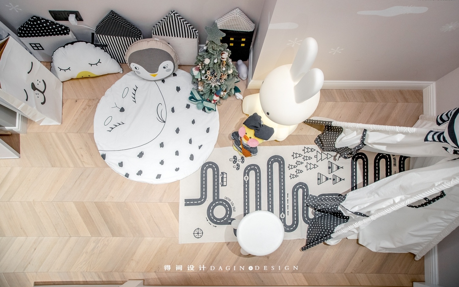 《情书》中的家 | 武汉绿地名邸公馆 130㎡四居室设计-64