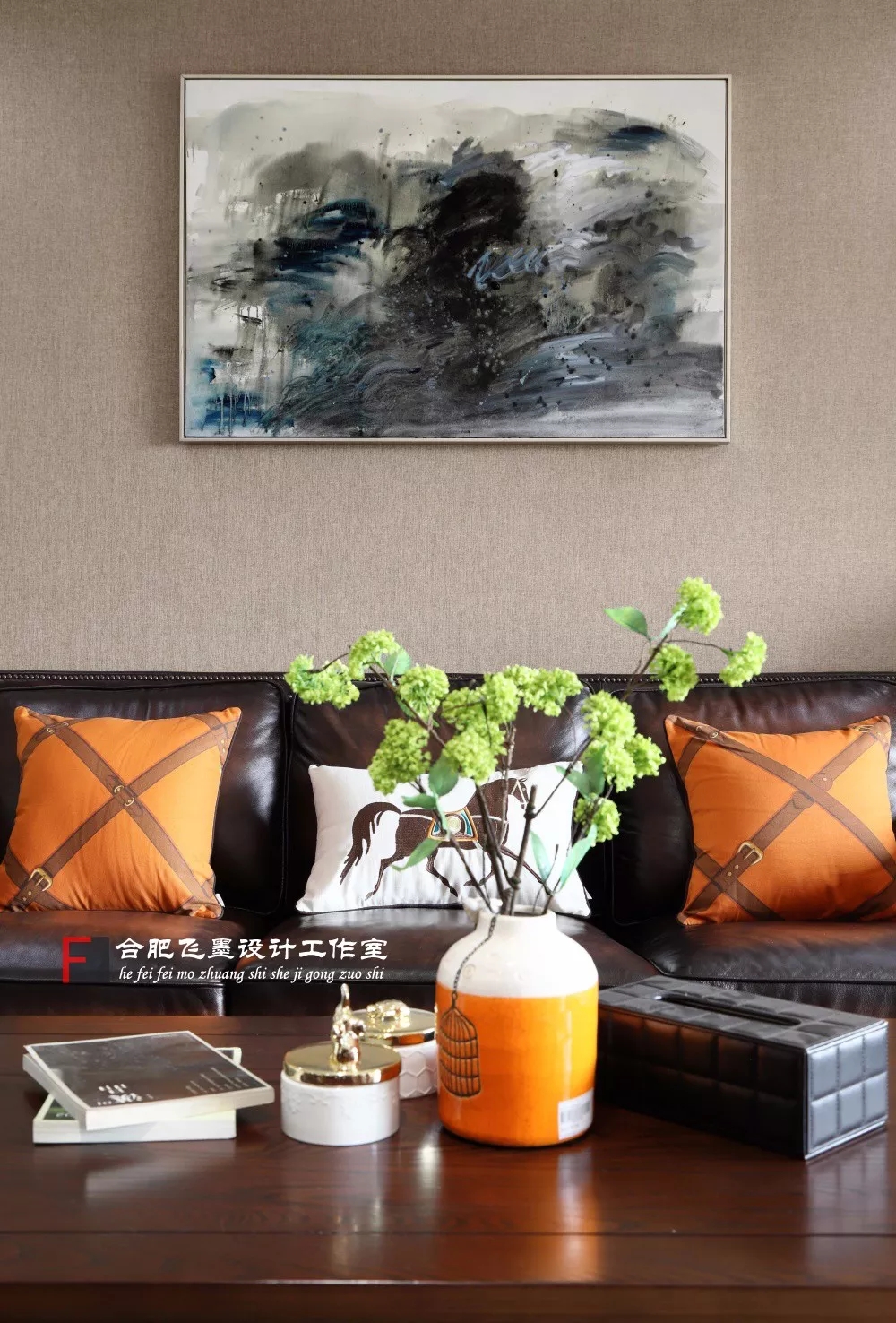 飞墨设计新作品 | 《彼岸花开》 | 200㎡美式-7