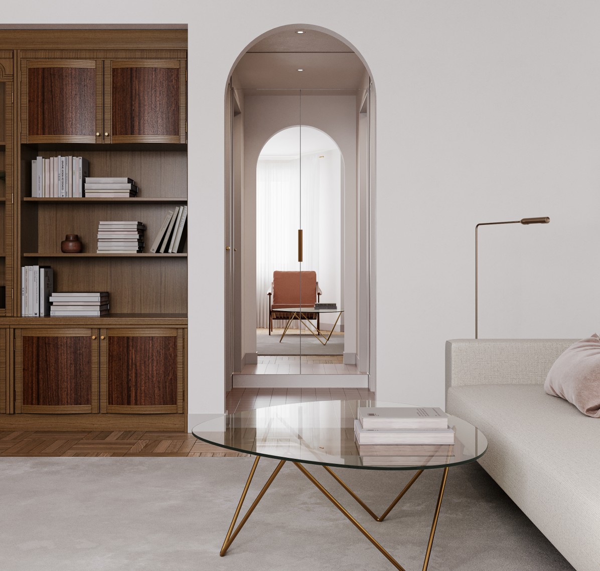 简约温馨 57㎡公寓设计丨白俄罗斯丨Lera Brumina-5