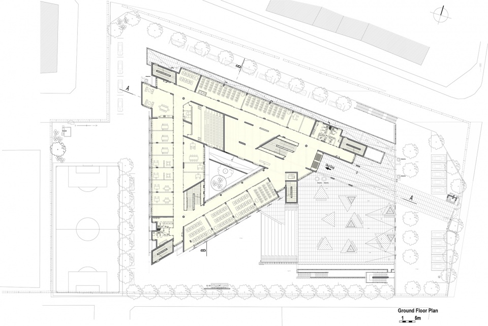 伊斯坦布尔职业技术高中丨土耳其伊斯坦布尔丨Uygur Architects-41