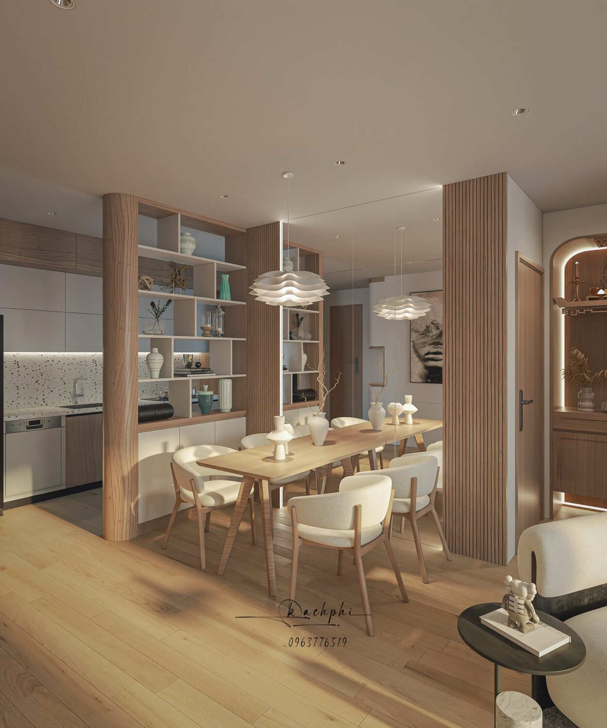 Sketchup公寓室内模型丨Phi Bach-3