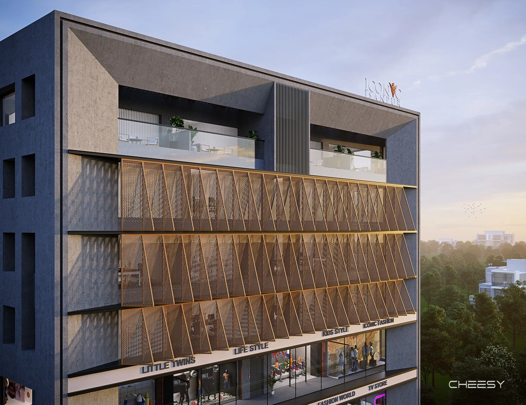 印度 Isanpur 的"Cheesy Visual Studio"办公室设计-8