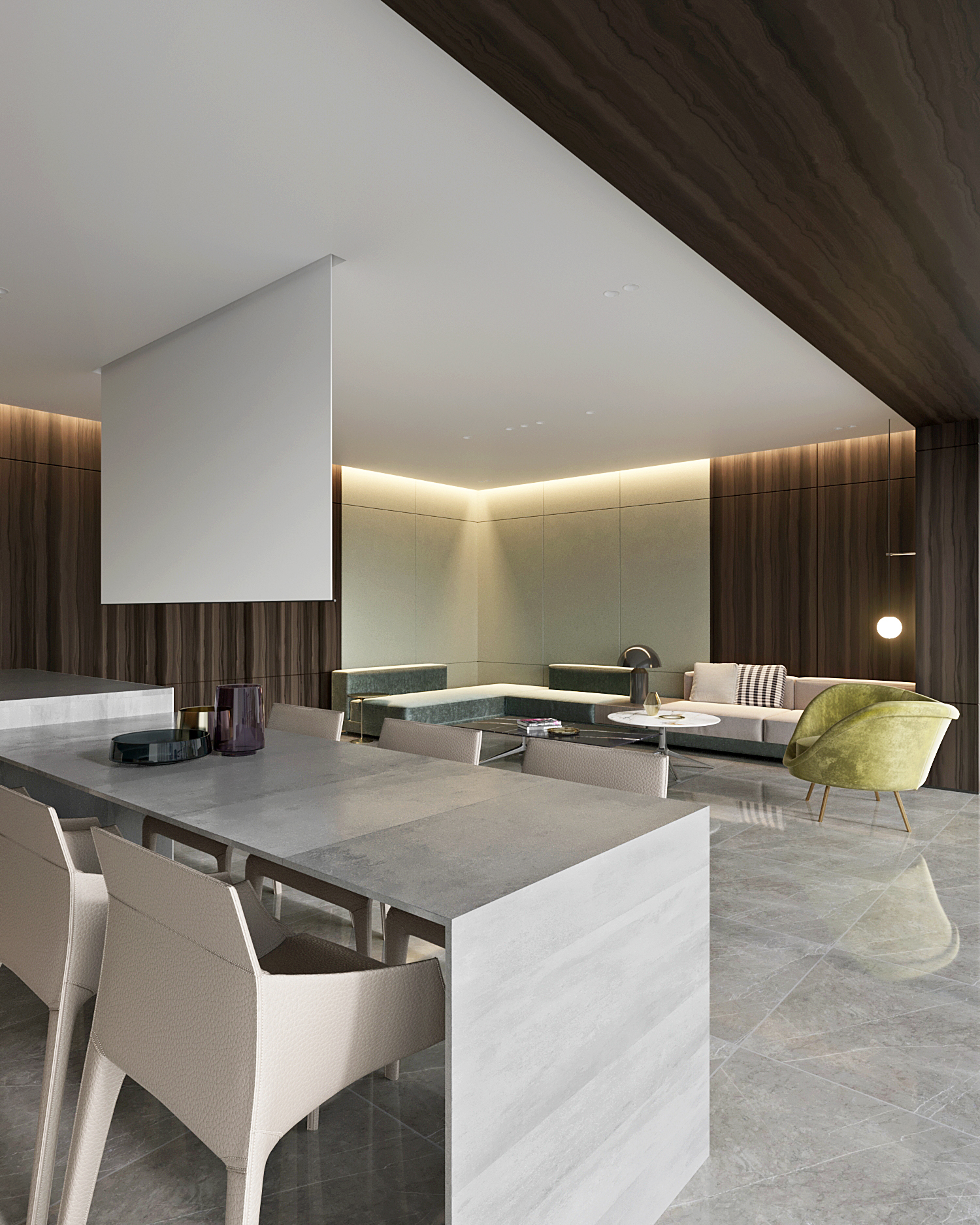 绿豆与玫瑰红的撞色之美-8