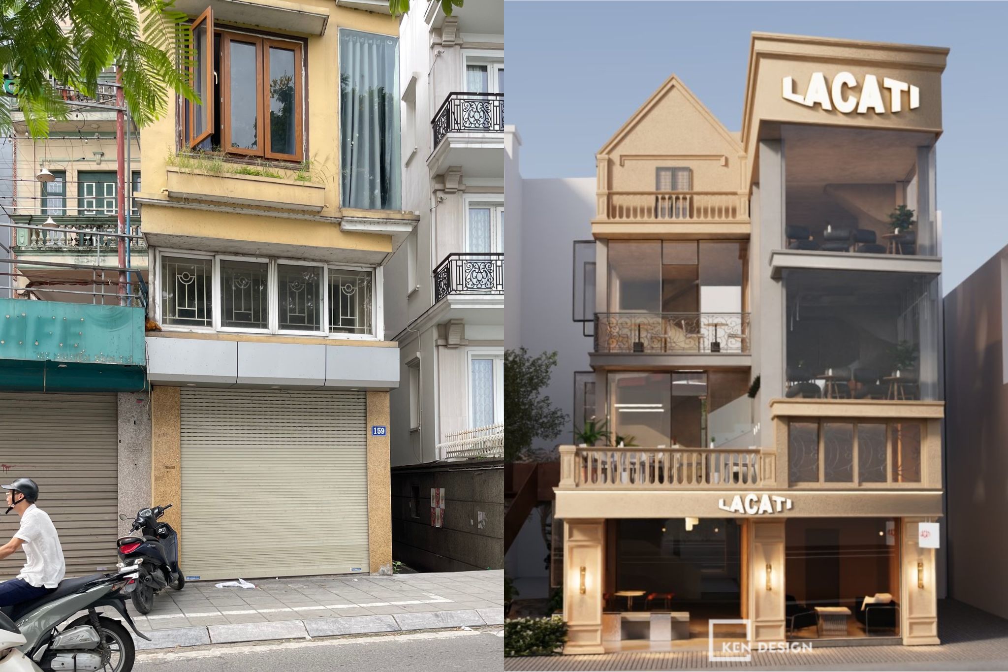 Lacati Cafe咖啡店设计丨越南河内丨KenDesign-19