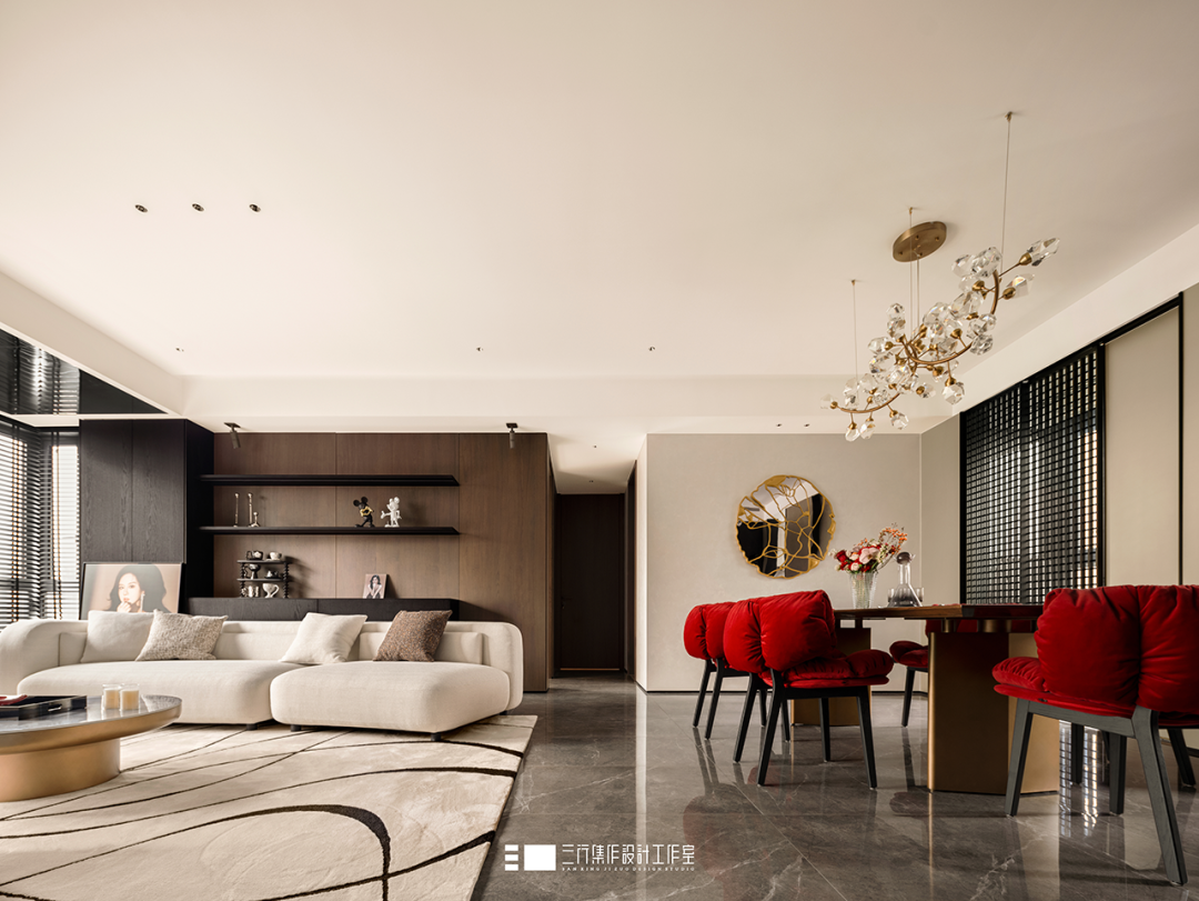 黑金焕境·奢意天成丨三行集作设计工作室-14