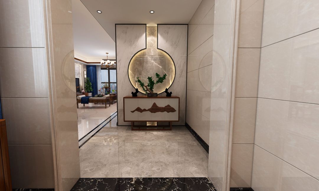 124㎡新中式丨申建伟：以人为本，格局为骨，造型为表！-17