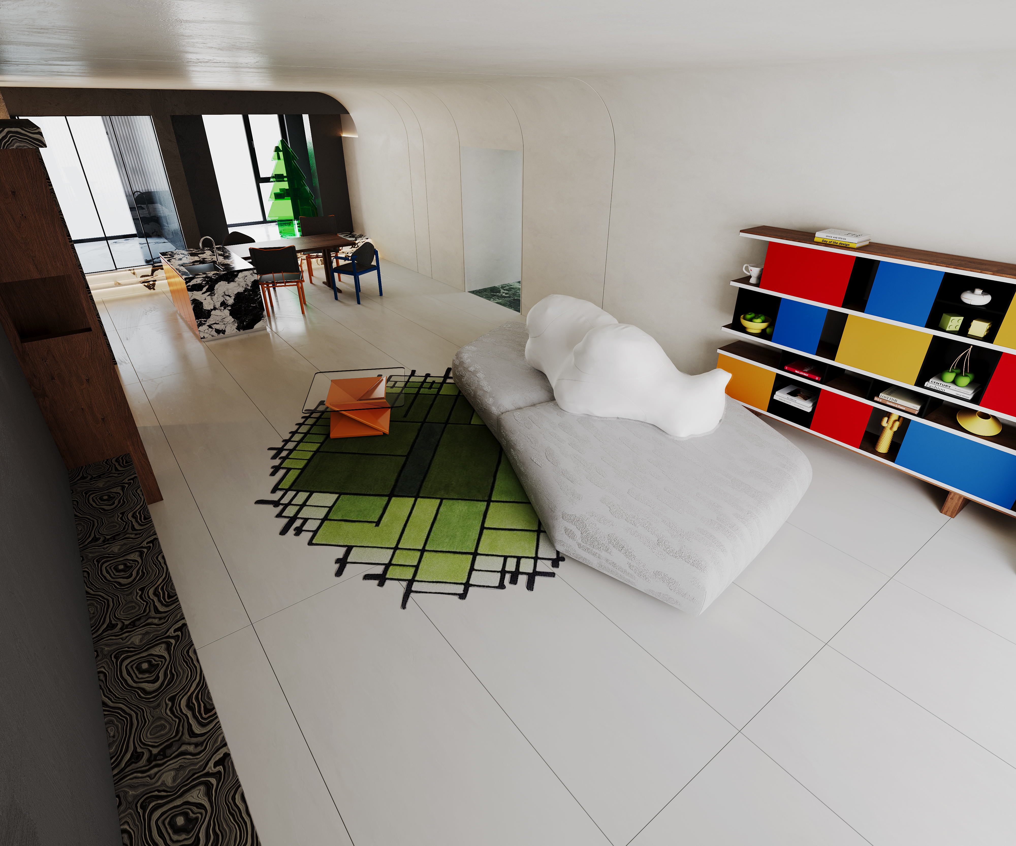 舍于 | 原创 点缀蒙德里安的故事-5