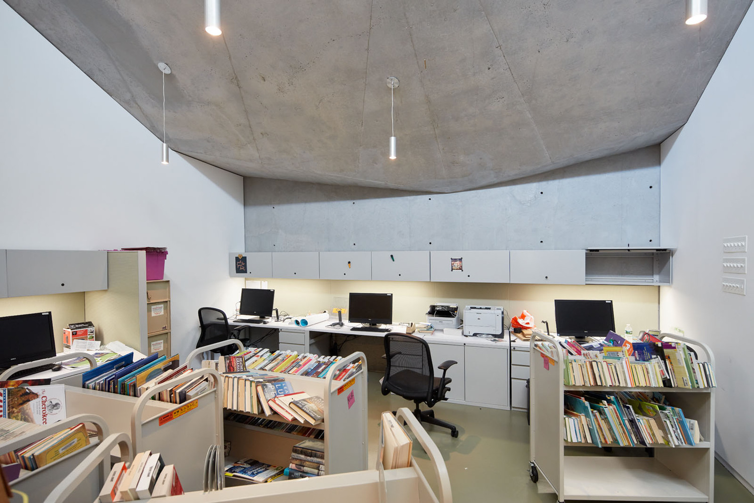 WORKac 设计全新皇后区图书馆,绿色屋顶连接花园循环-75