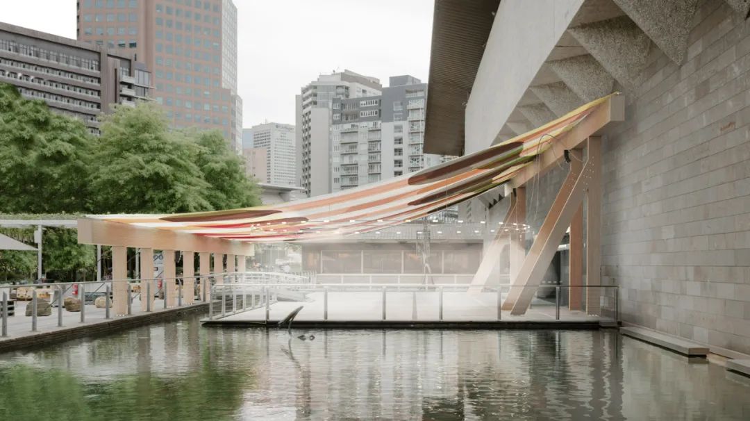 墨尔本维多利亚国家美术馆公共艺术装置丨澳大利亚墨尔本丨GFA2,Supercontext 和 Dean Cross-2