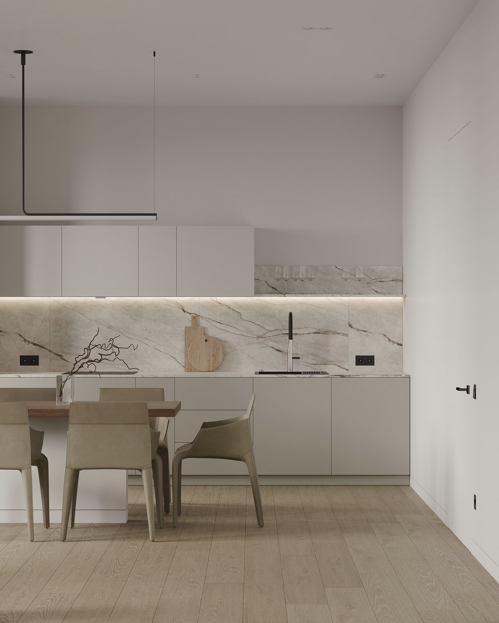 中性色系公寓设计-7