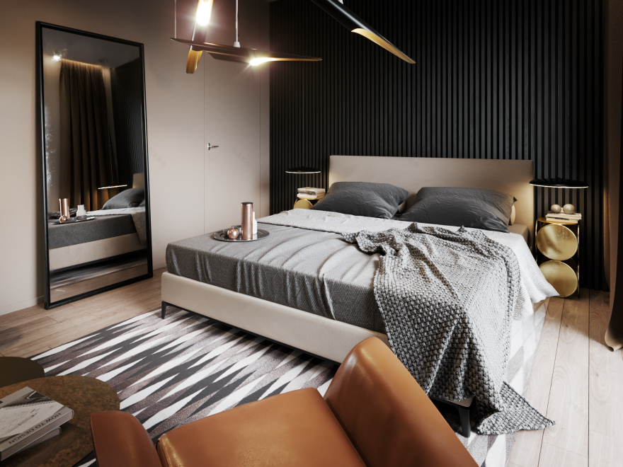 Cinema 4D与Corona Renderer室内场景设计-15