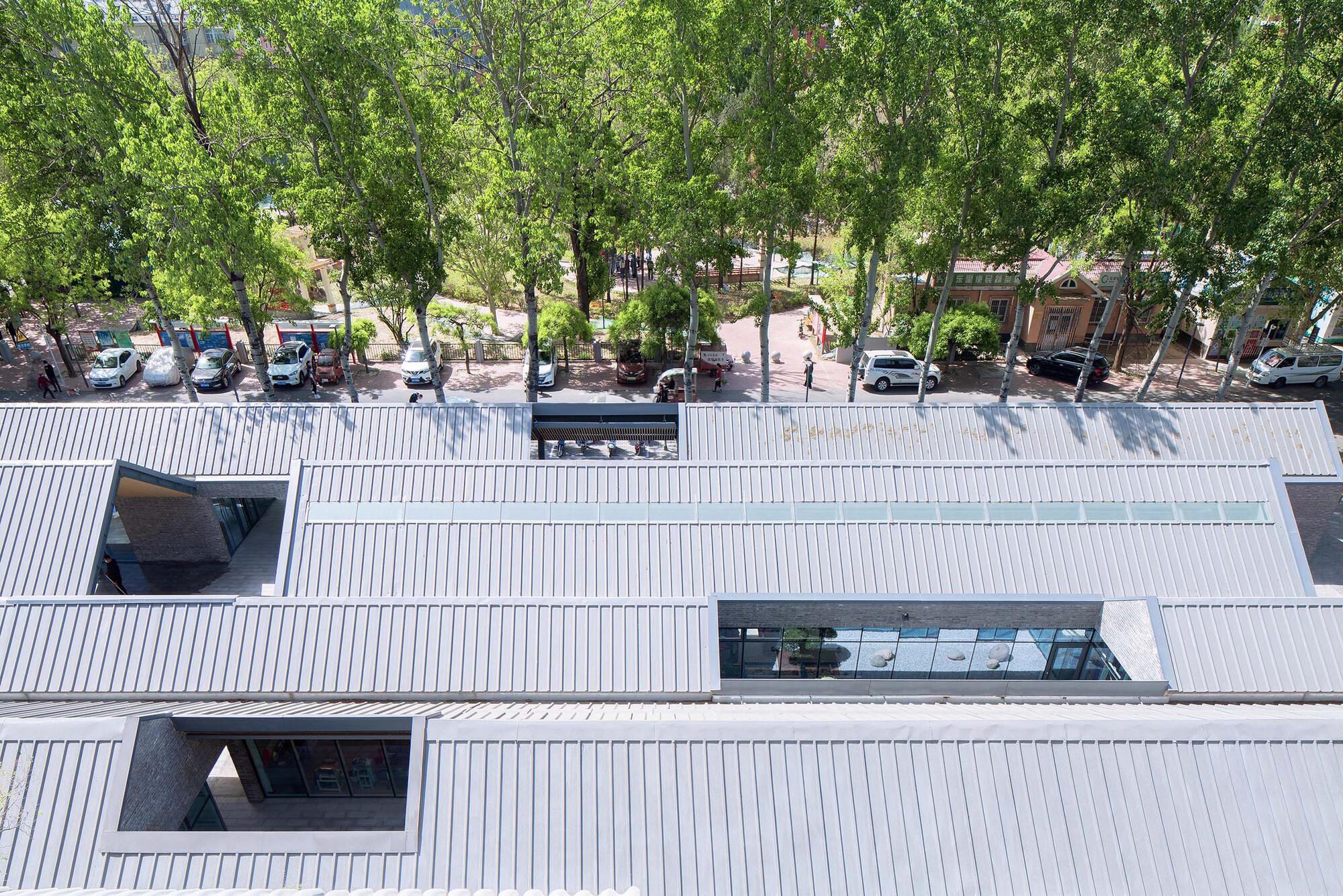 大屋顶下的庭院市场丨中国北京丨BIAD-33