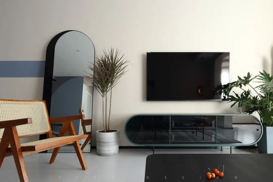 成都 108 平三居室,全屋无硬造型,温润细腻的色彩设计-29