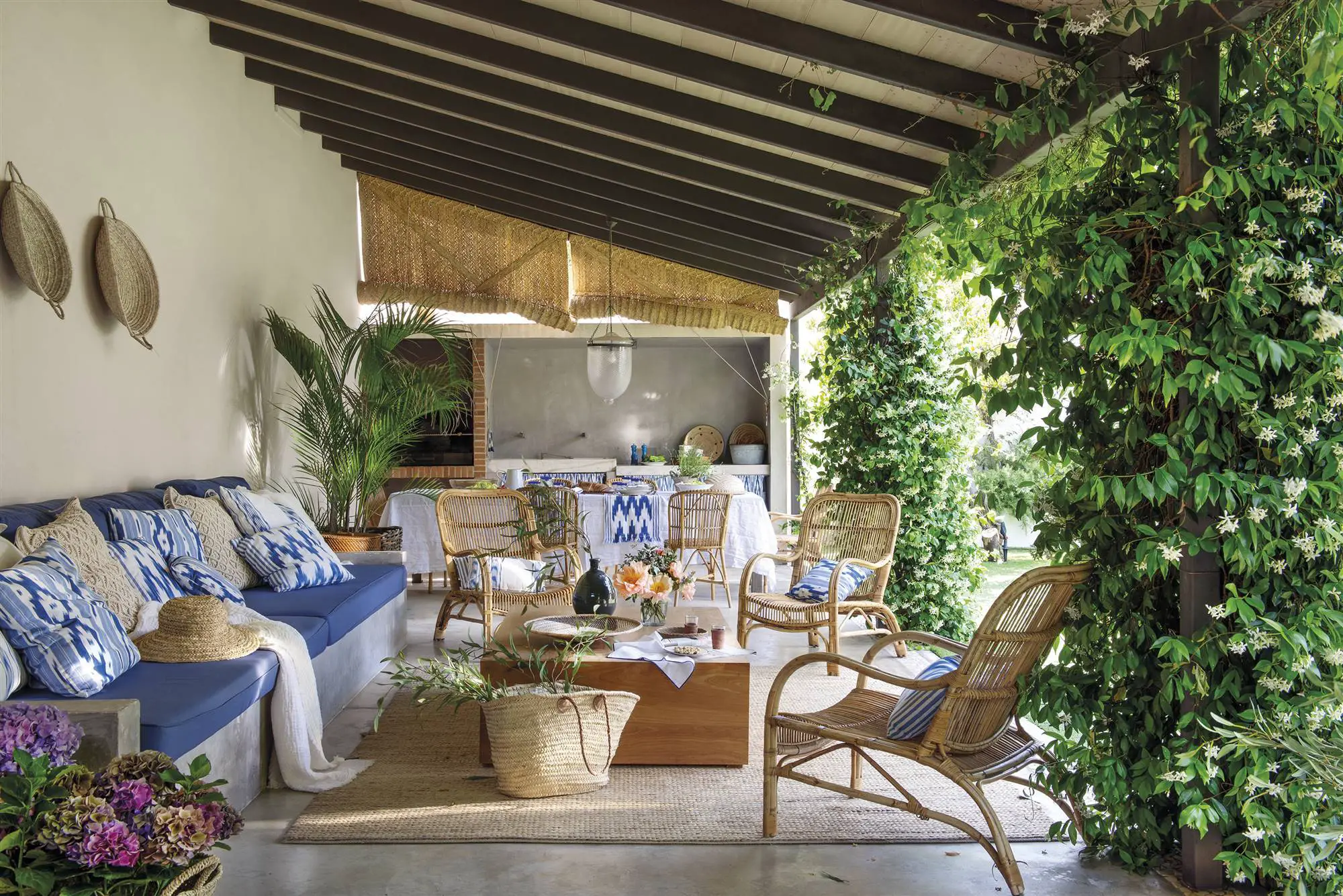 巴塞罗那混凝土夏日厨房设计-1