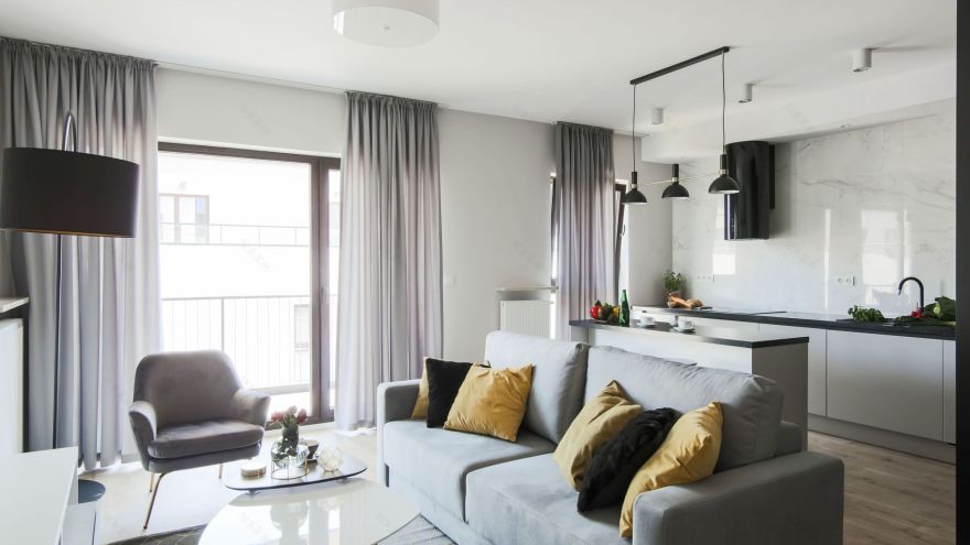 50平公寓室内设计项目丨波兰华沙丨KODO Projekty i Realizacje Wnętrz-1