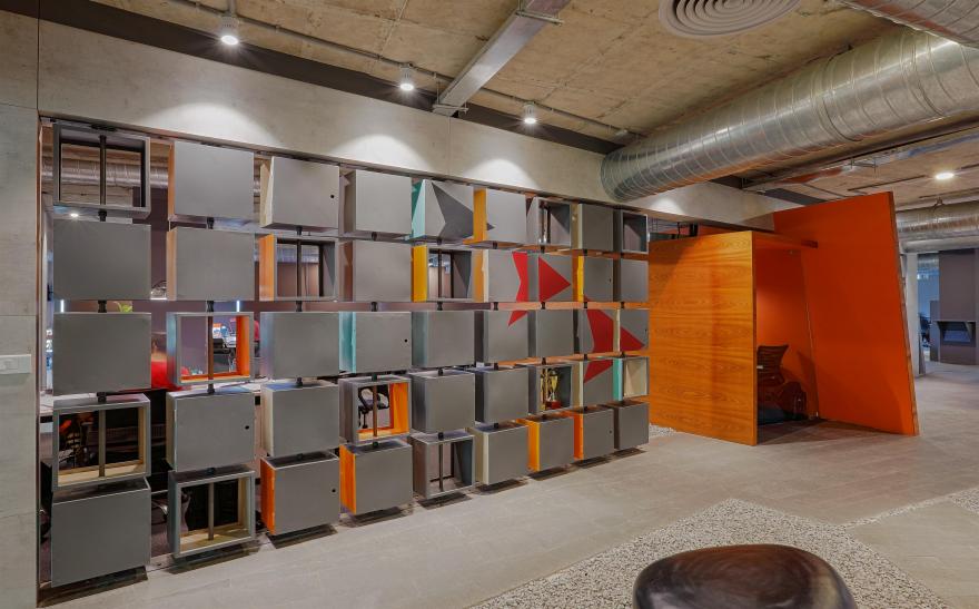 动态时间韵律中的办公空间-21