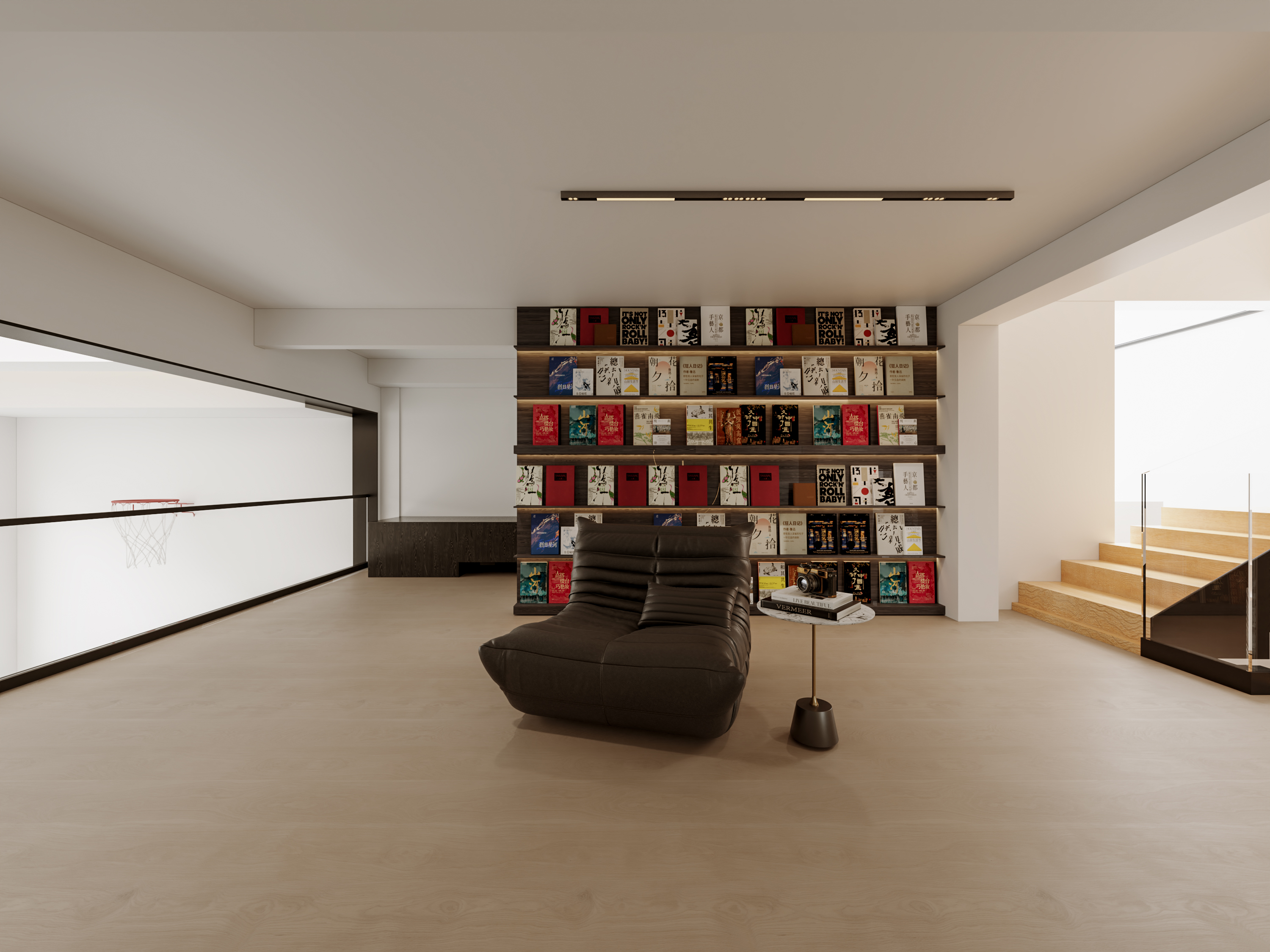 有个地下室是真的好，我想要篮球场都有了-3