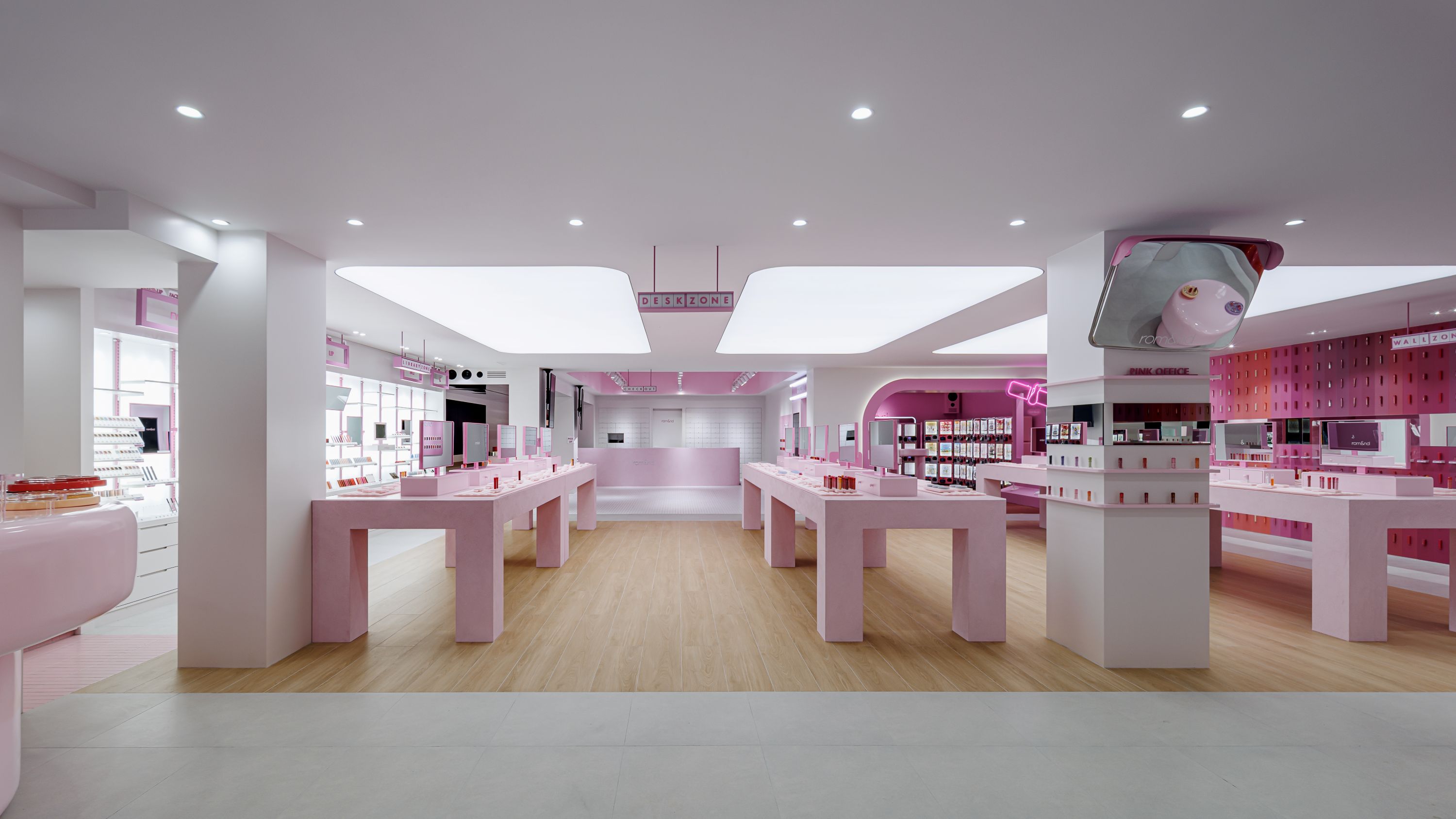 Rom&nd Flagship Store, Pink Office in Seongsu-5