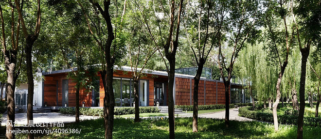 北京丽都花园罗兰湖餐厅丨中国北京丨风合睦晨设计-21