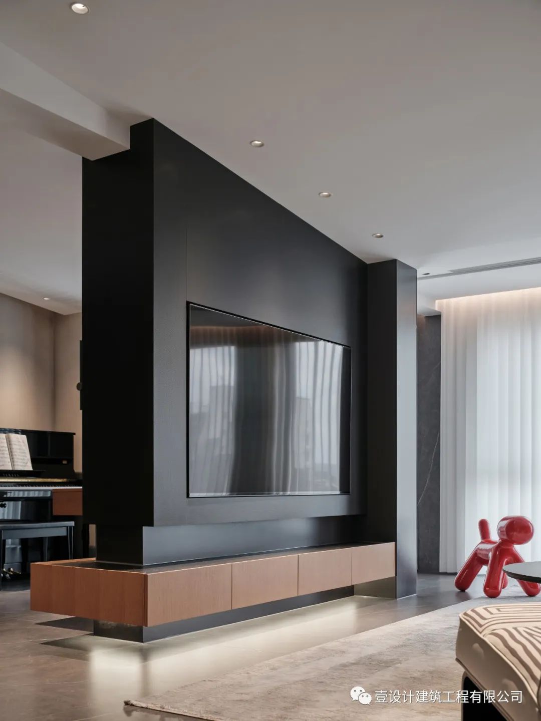 暗黑炫酷之家 · 江苏江阴住宅设计丨中国江苏丨E&D ONE DESIGN AGENCY-18