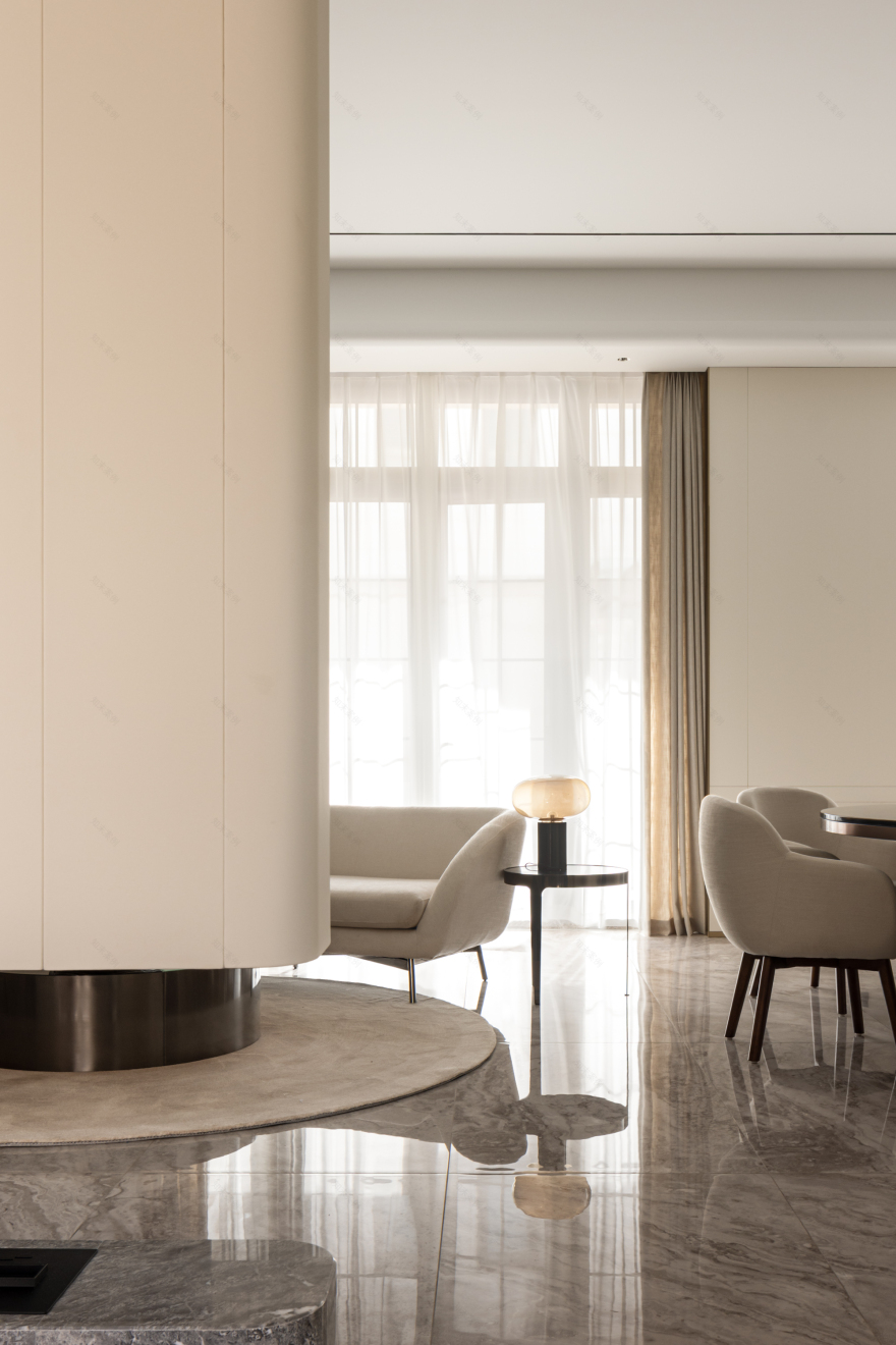 666㎡翡翠城翠湖苑,演绎多代共居的生活日常丨中国杭州丨力设计-19