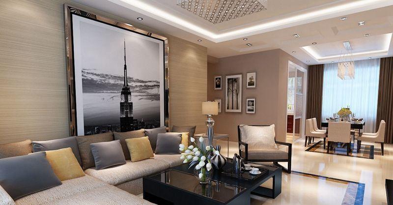 哈尔滨实创装饰打造万达华府121平舒适现代三居-15