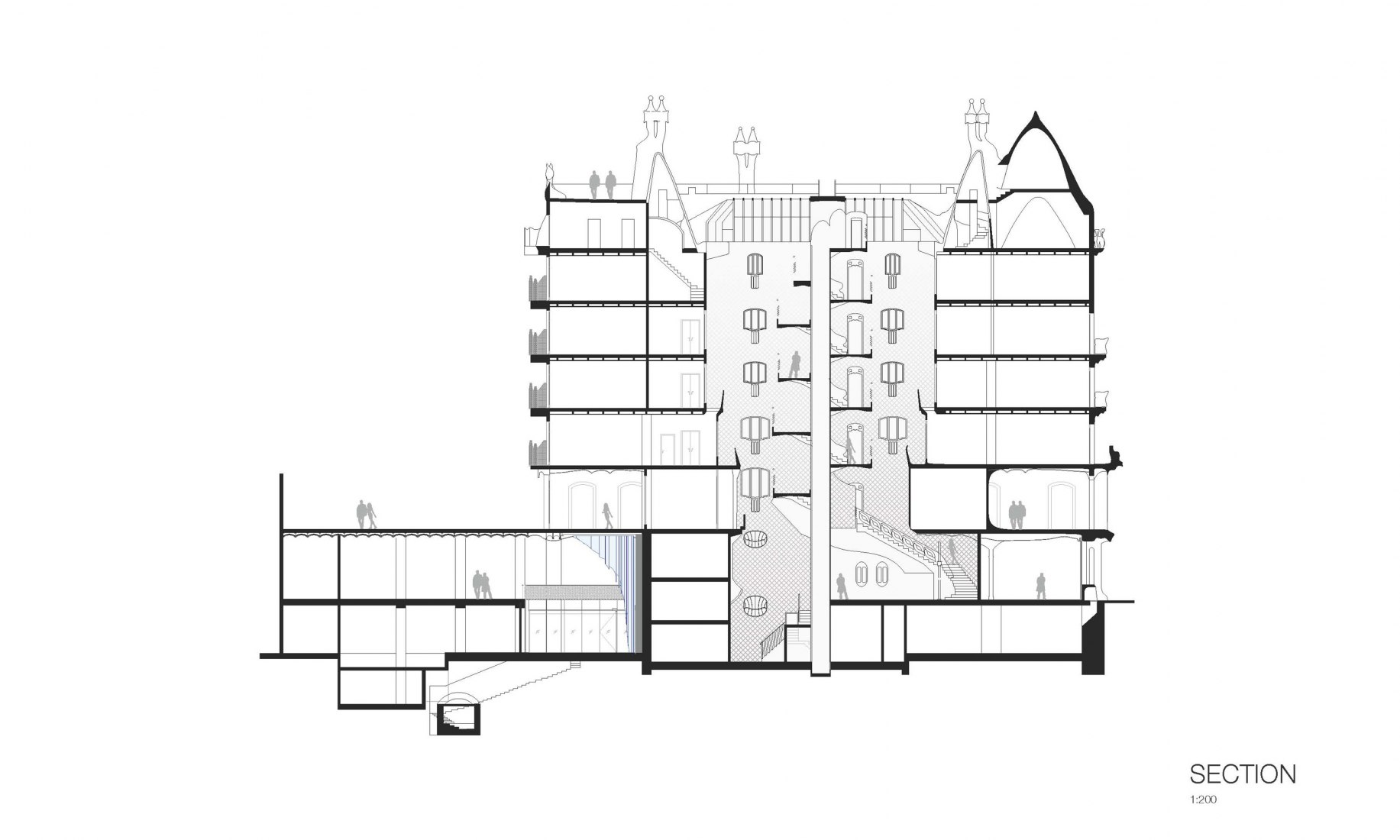 Casa Batlló最终楼梯干预项目丨西班牙巴塞罗那丨Kengo Kuma & Associates,Mario Nanni-44