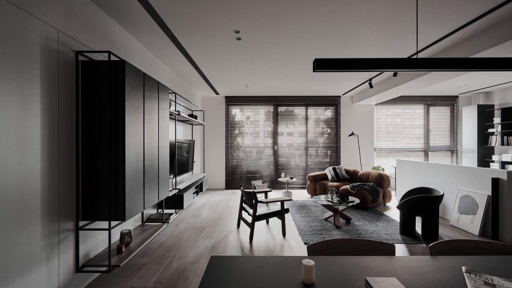 落雪之境丨方构制作空间设计-12