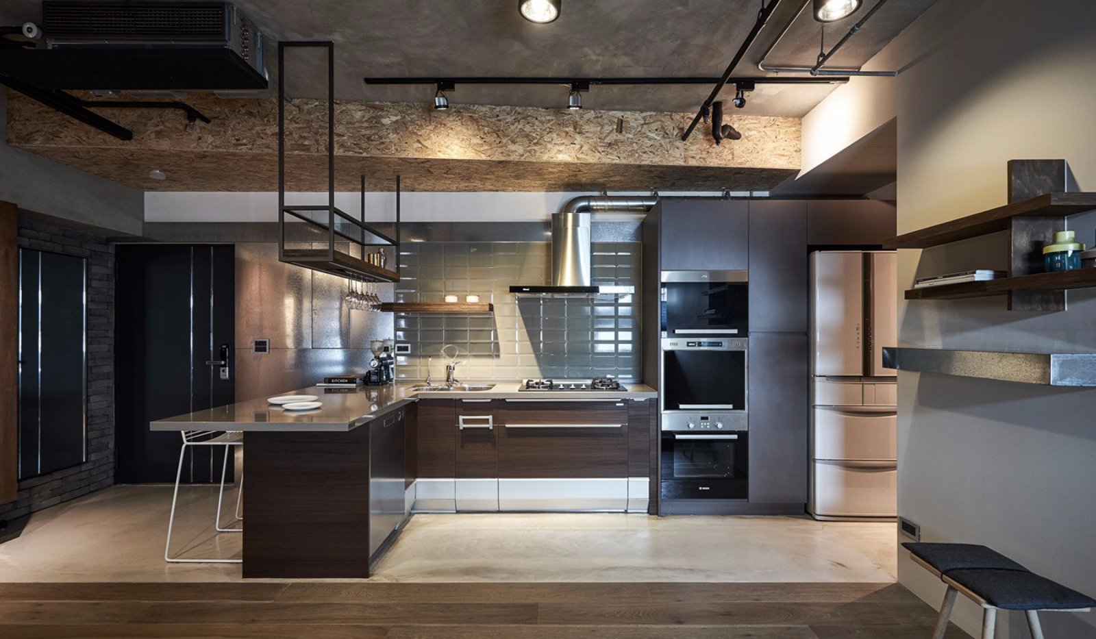 现代工业感公寓设计-9