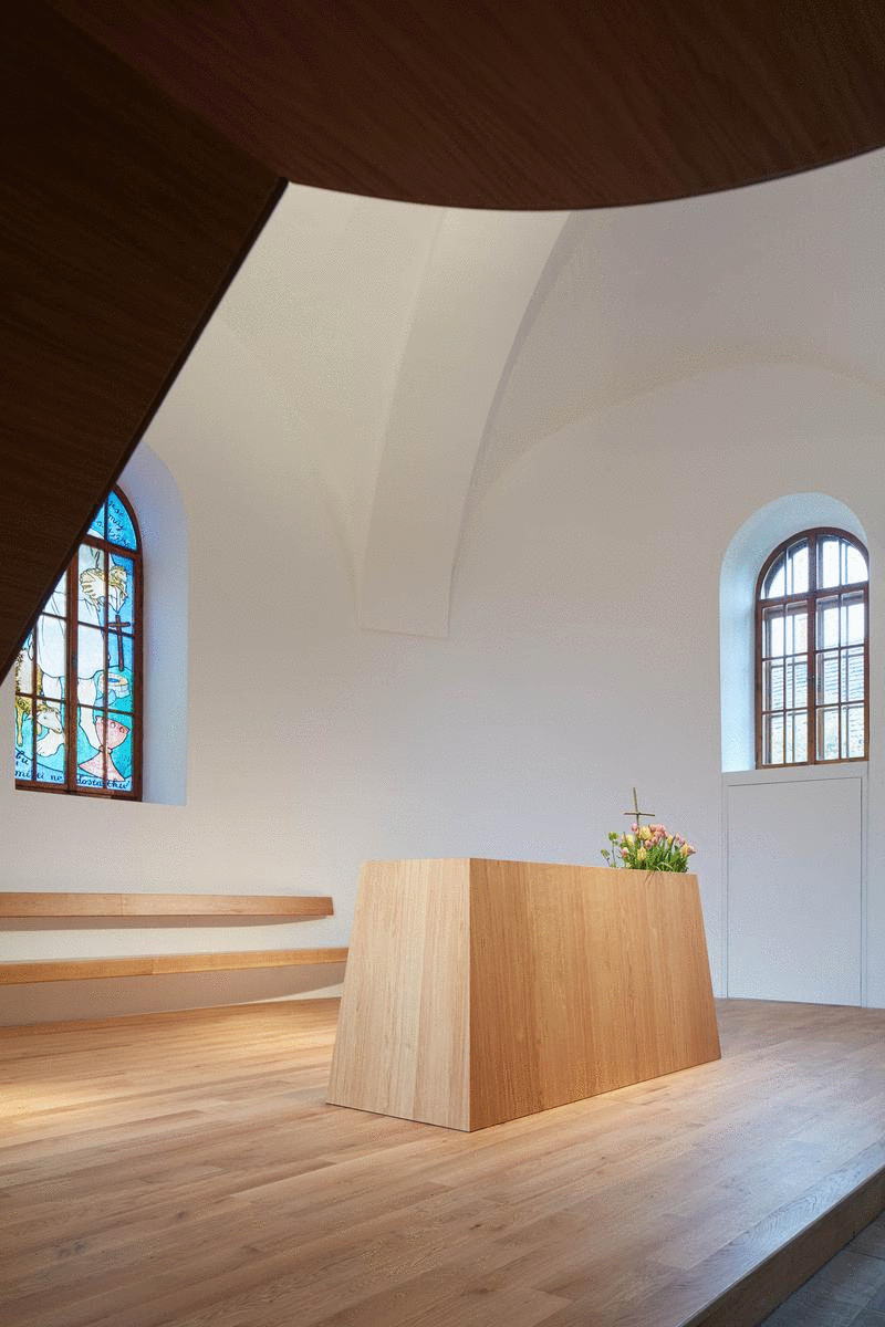 Hodslavice福音派教堂室内重建丨捷克-32