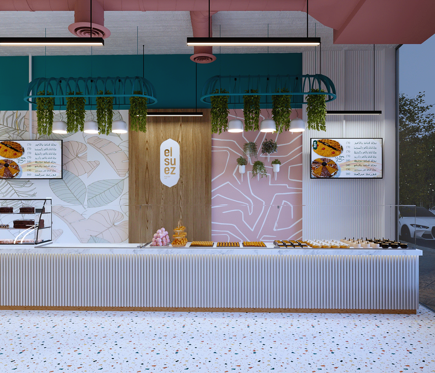 Pastry interior design（糕点店室内设计）-11