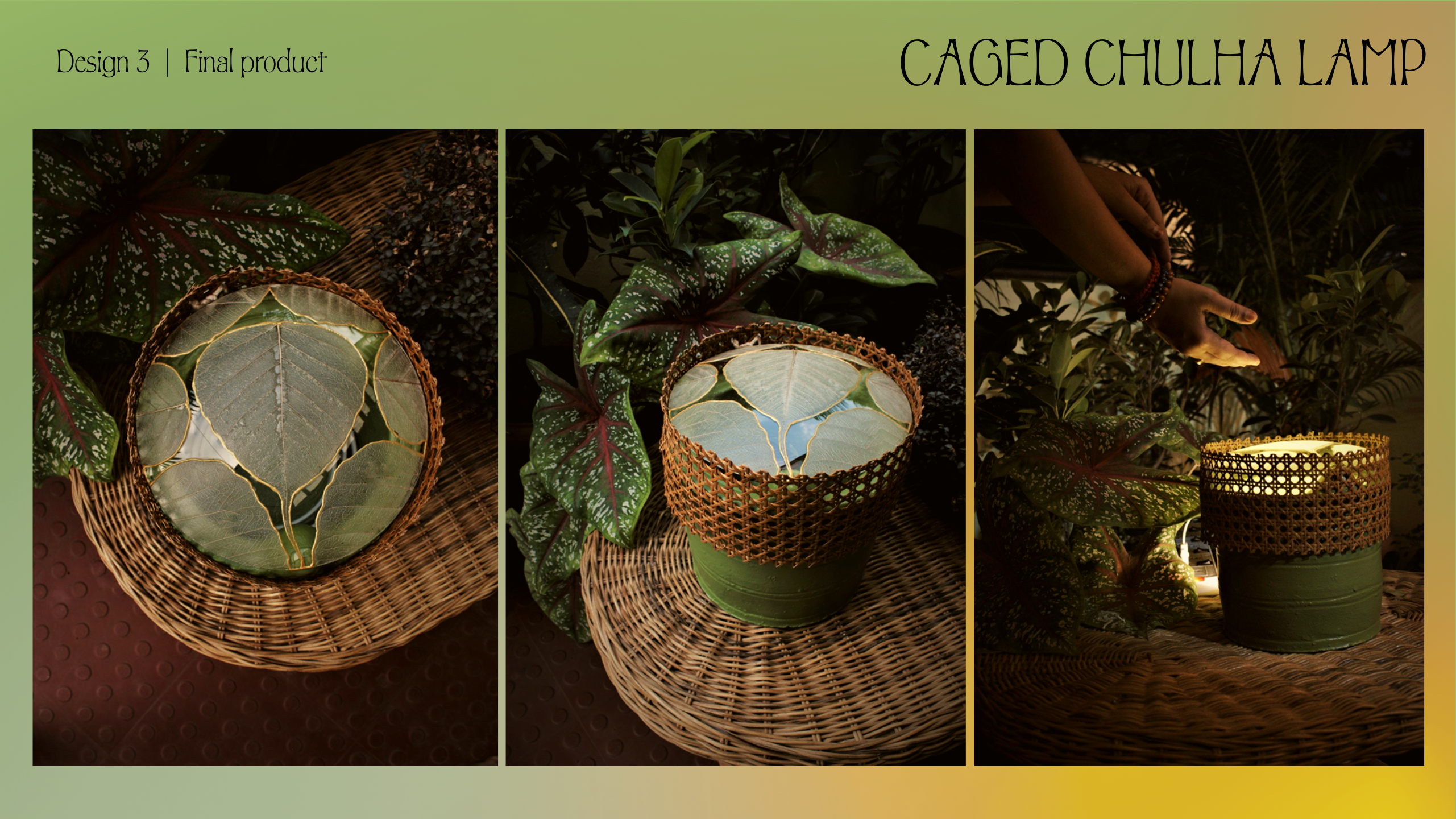 Indian cottagecore lamps - Cluster craft project-16