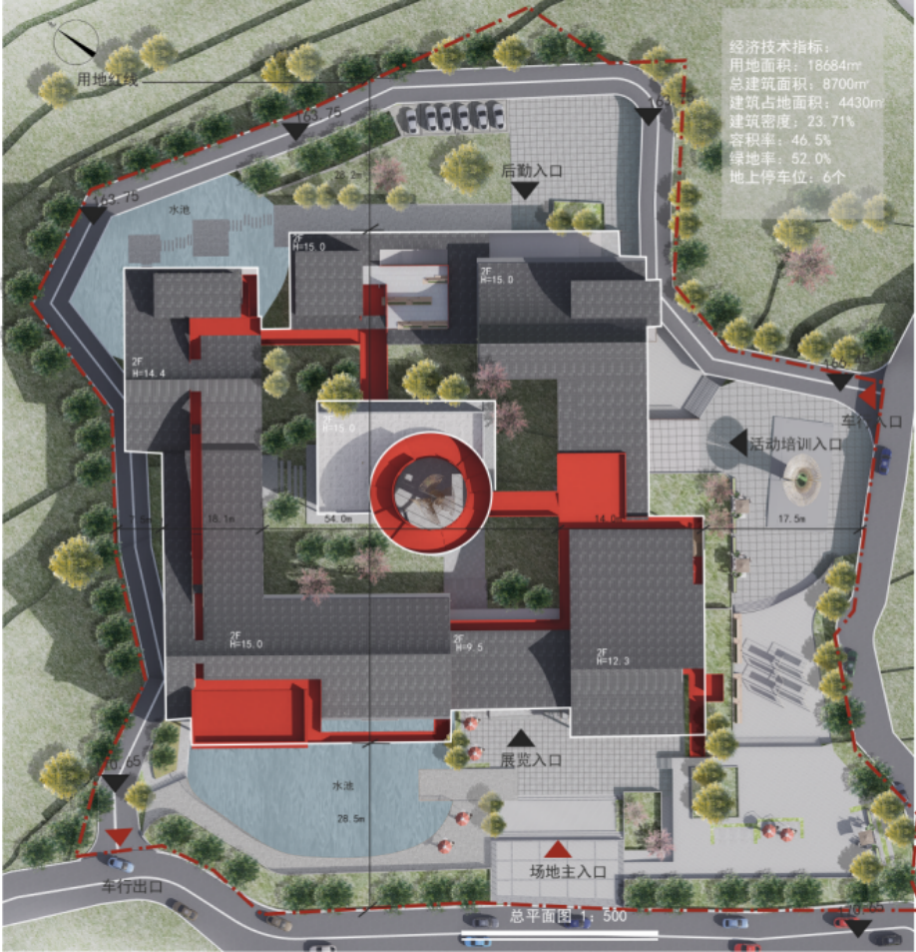 “天花板级”建筑转译？超甜建筑学妹的毕设作品将“油纸伞+石鼓唢呐艺术”的多维转译与沉浸式表达，打造农产品展示展销中心！-145