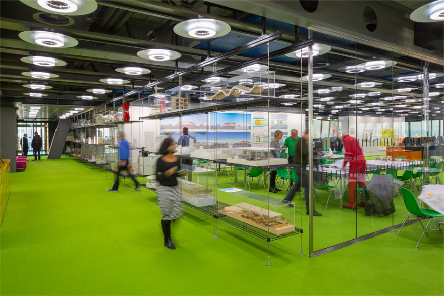 伦敦金融城最高建筑中的活力新工作室-8