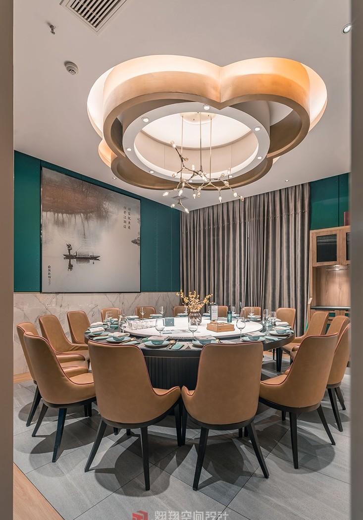 中餐厅丨翱翔空间设计 ▶ 白石鱼馆-12