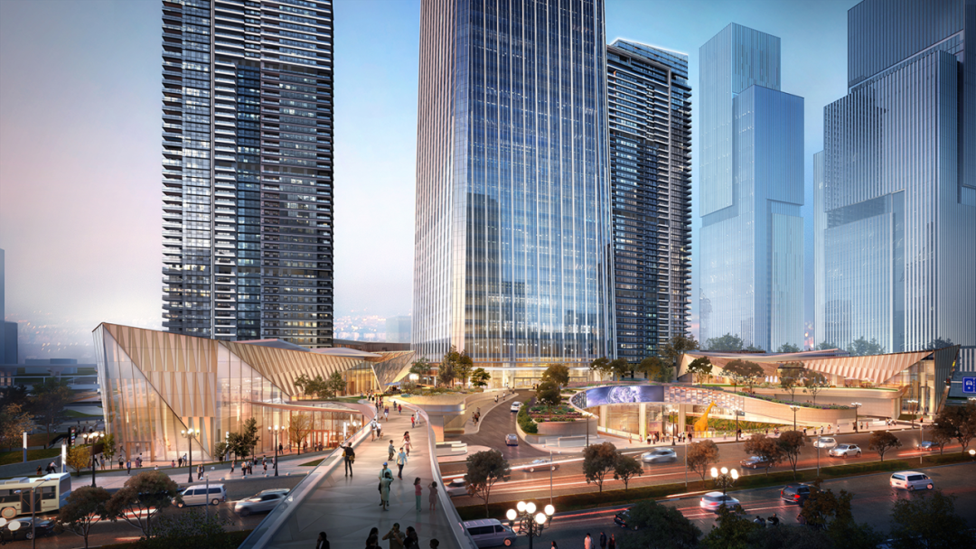 武汉周大福金融中心丨中国武汉丨吕元祥建筑师事务所-14