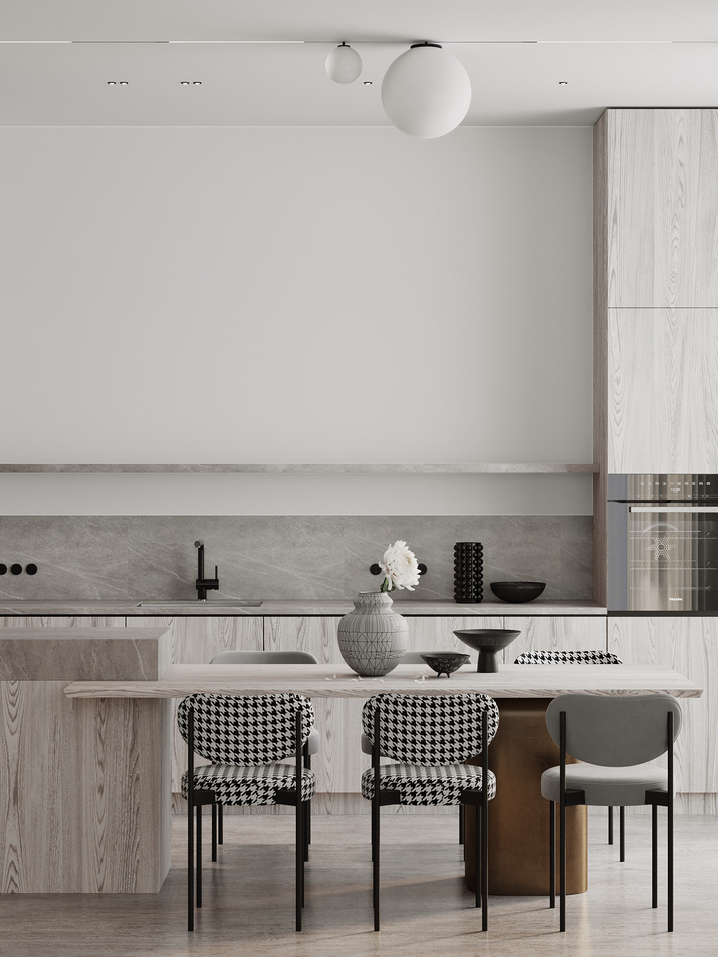 120平 多彩居住空间，细节丰富！-9