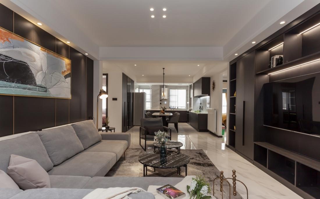 黑白灰演绎现代简约，品质生活触手可及-2