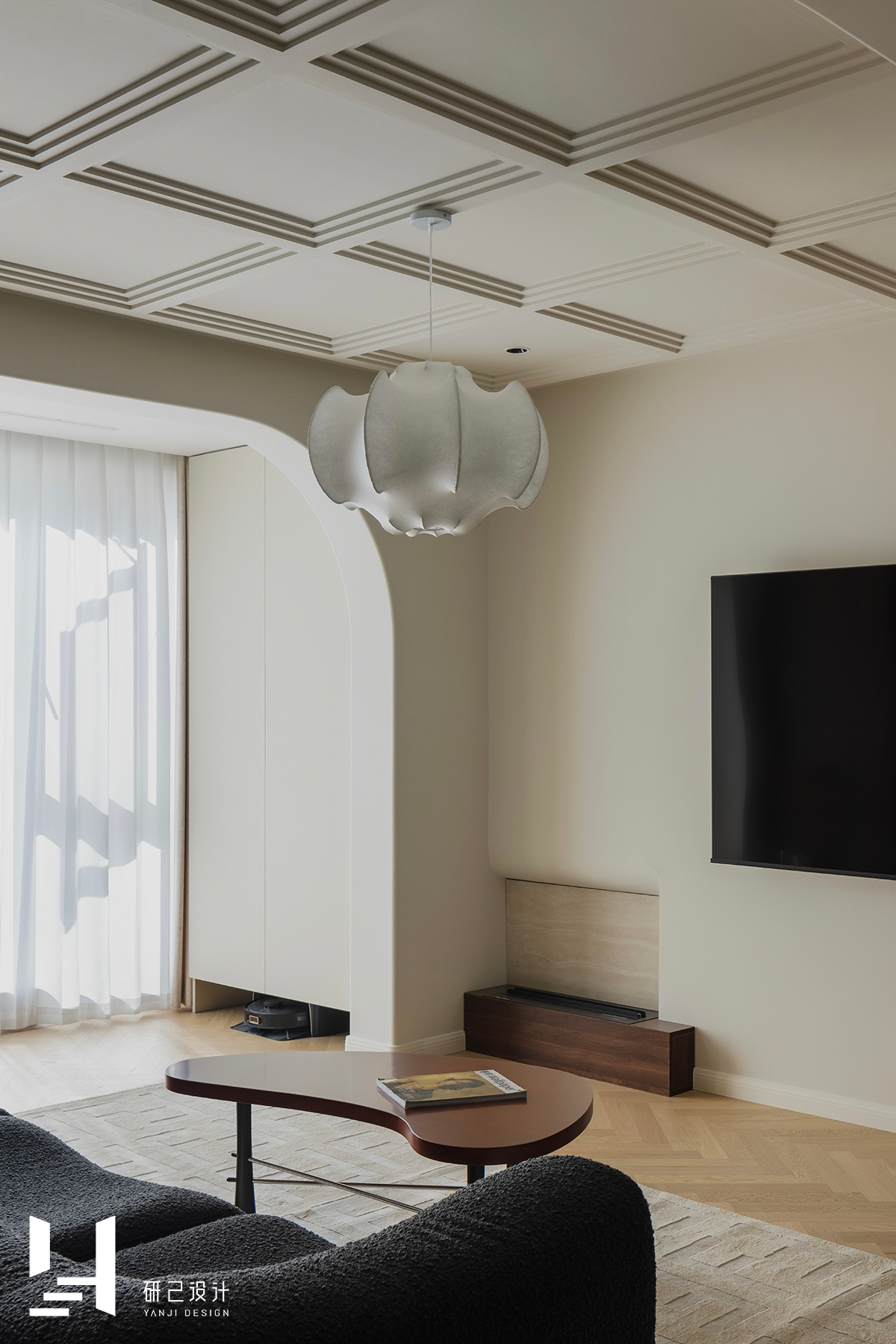 研己实景 · 113㎡法式家的新玩法丨中国芜湖丨研己设计-45