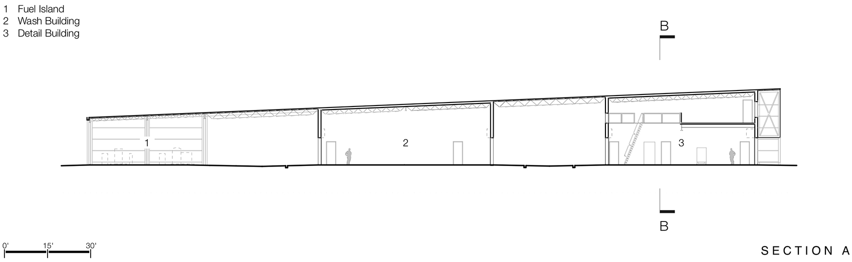 美国杰克逊霍尔机场 QTA 设施丨CLB Architects-39