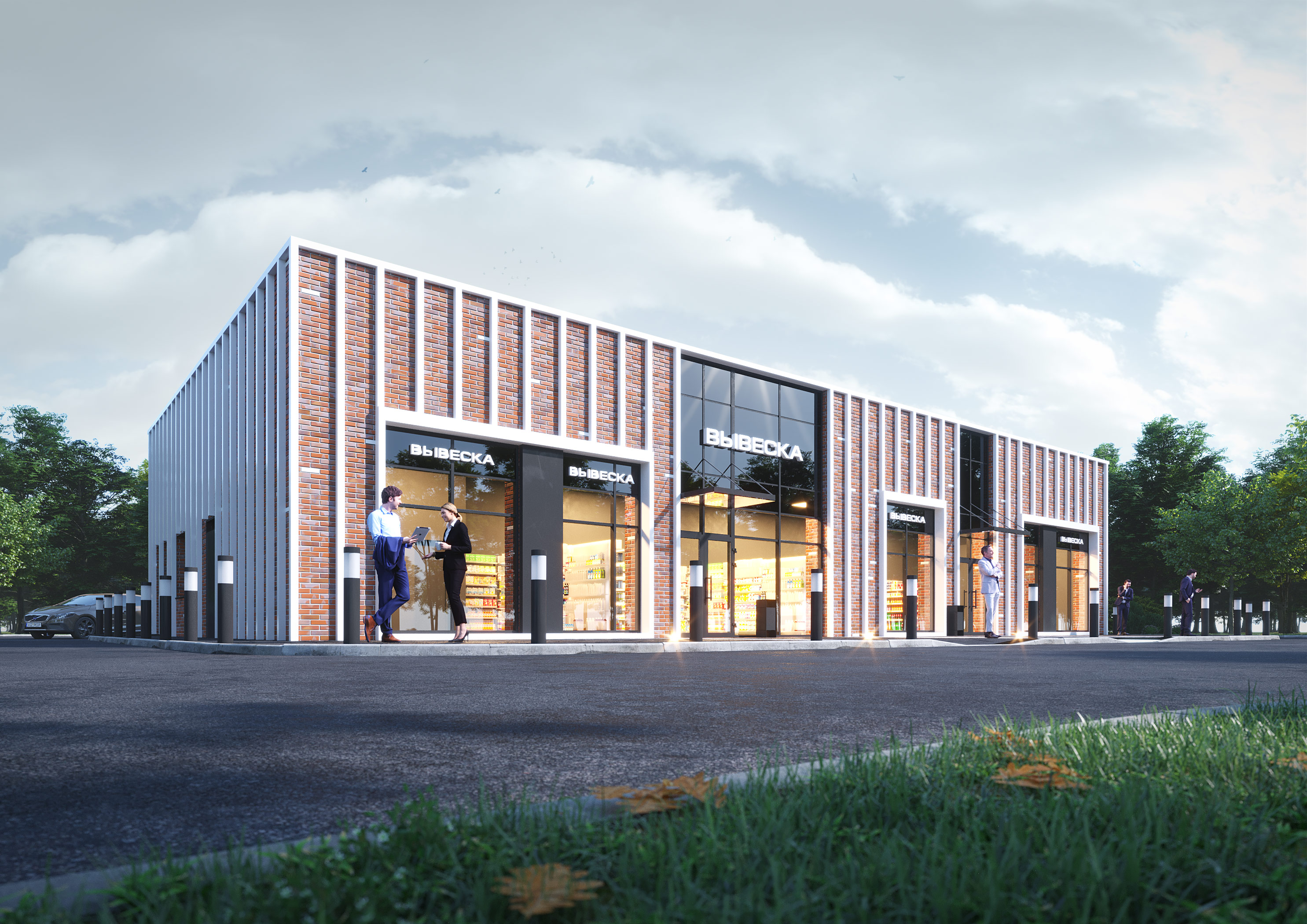 俄罗斯别尔哥罗德商业建筑丨ЕвроПроект-18