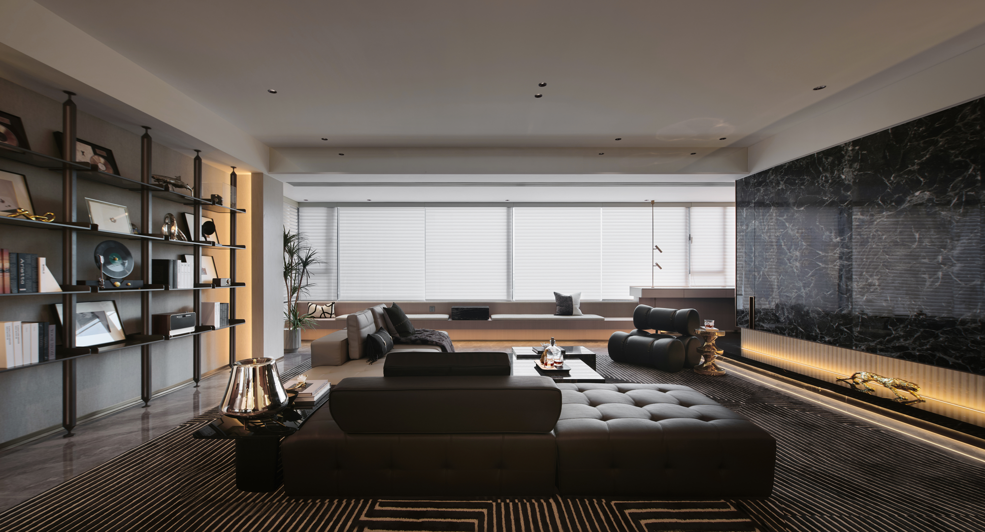 湖南郴州北湖名著样板房丨中国郴州丨深圳 GNU 金秋设计-14